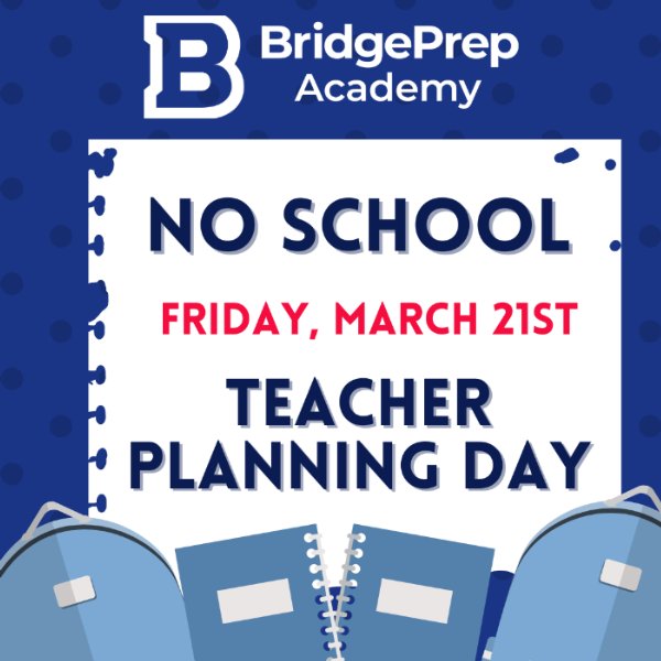 No School Teacher Planning Day